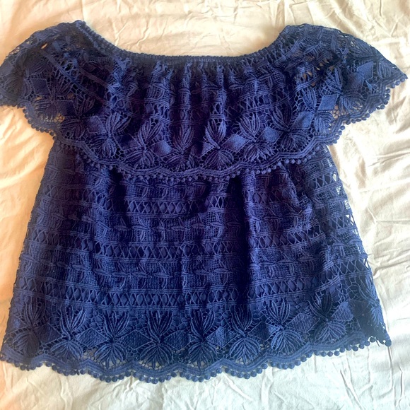 Cato Tops - Off The Shoulder Lace Top From Cato, 22-24